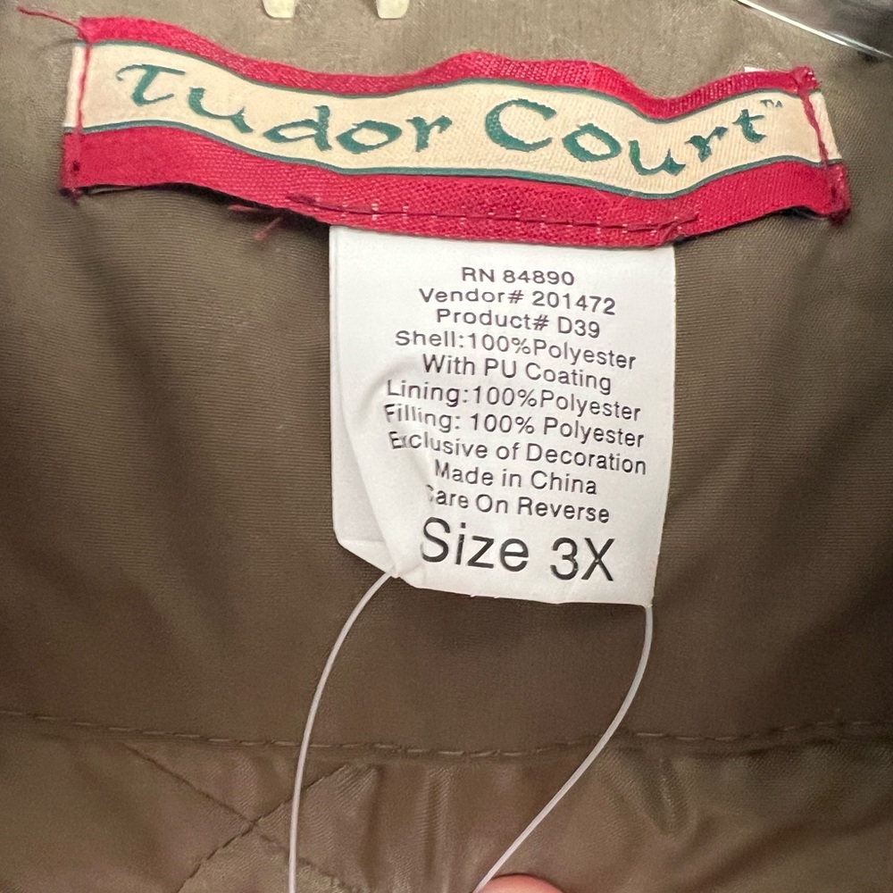 NWT- Haband Tudor Court Ultimate Parka Hooded Jacket Size 3x - Picture 5 of 5